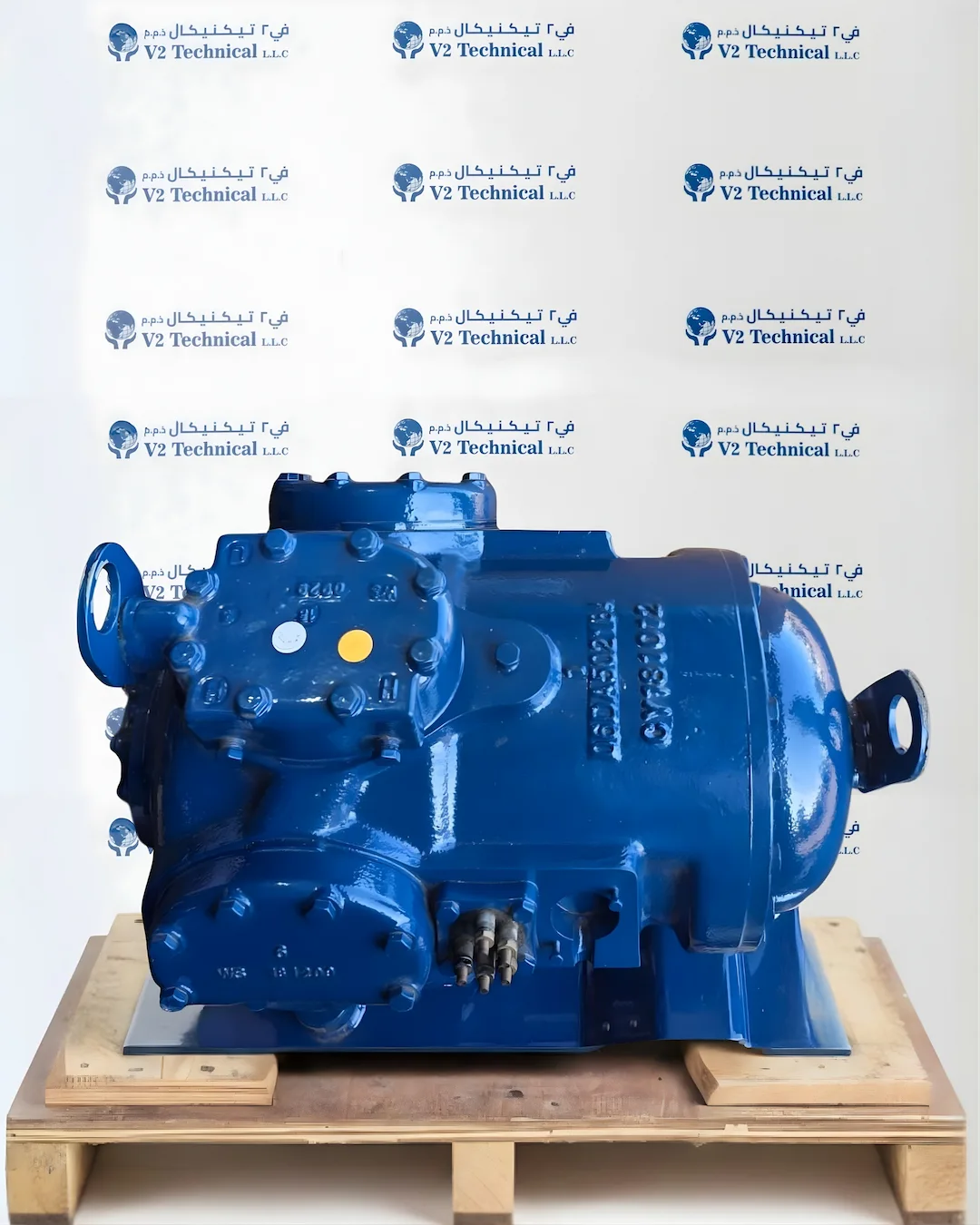 Carrier 06DR241 Semi-Hermetic Reciprocating Compressor Marine Refrigeration - V2 Technical LLC UAE