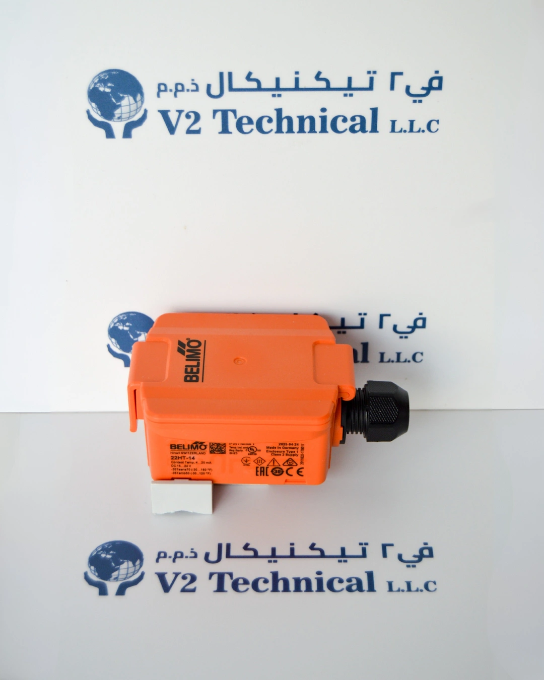 Belimo 22HT-14 Active Contact Pipe Temperature Sensor 4-20mA IP54 Made Germany - V2 Technical LLC UAE