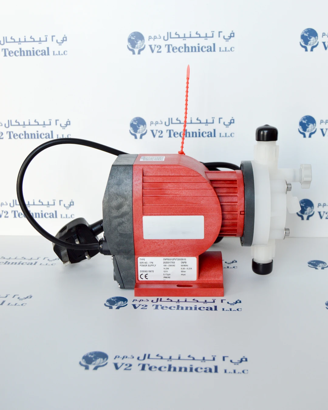 EMEC CNPB0312PVT200EA10 Solenoid Driven Dosing Pump 12Lh Marine - V2 Technical LLC UAE