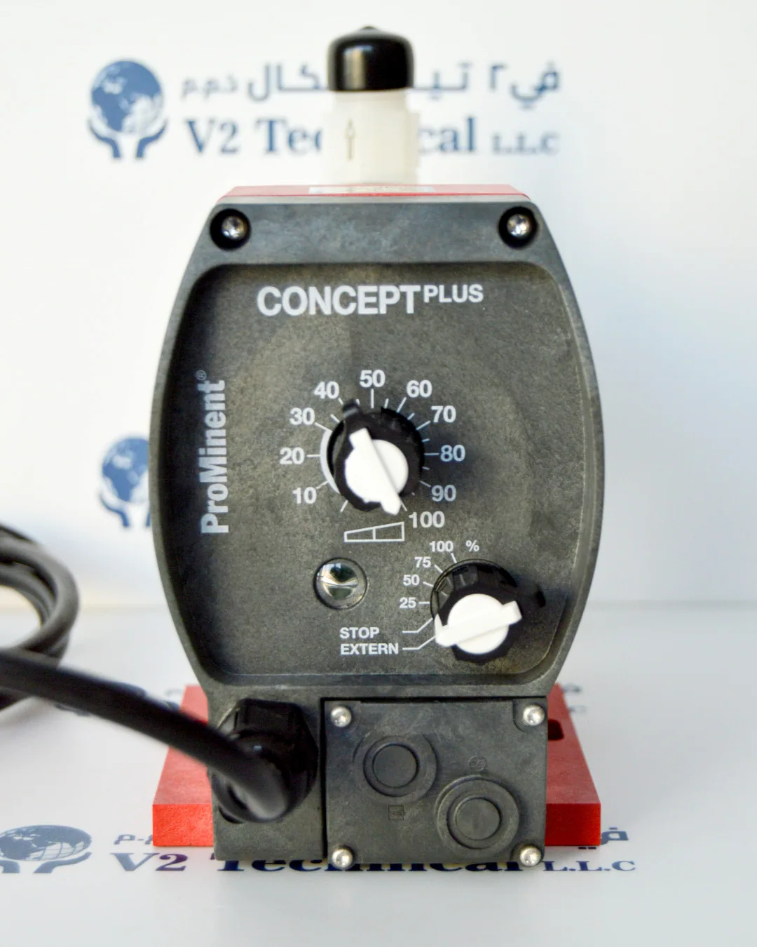 EMEC Solenoid Chemical Metering Pump PVDF Head Marine Water Treatment - V2TK Shop Ajman UAE
