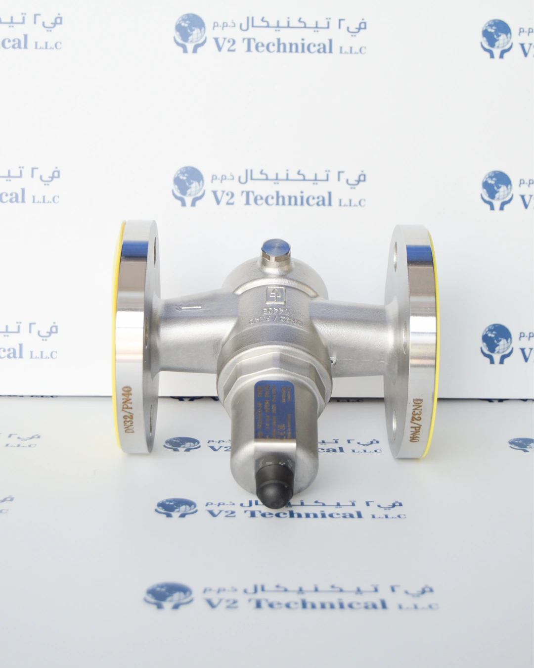 Flanged Pressure Reducing Valve DN32 PN40 Stainless Steel Marine Piping - V2TK Shop Ajman UAE
