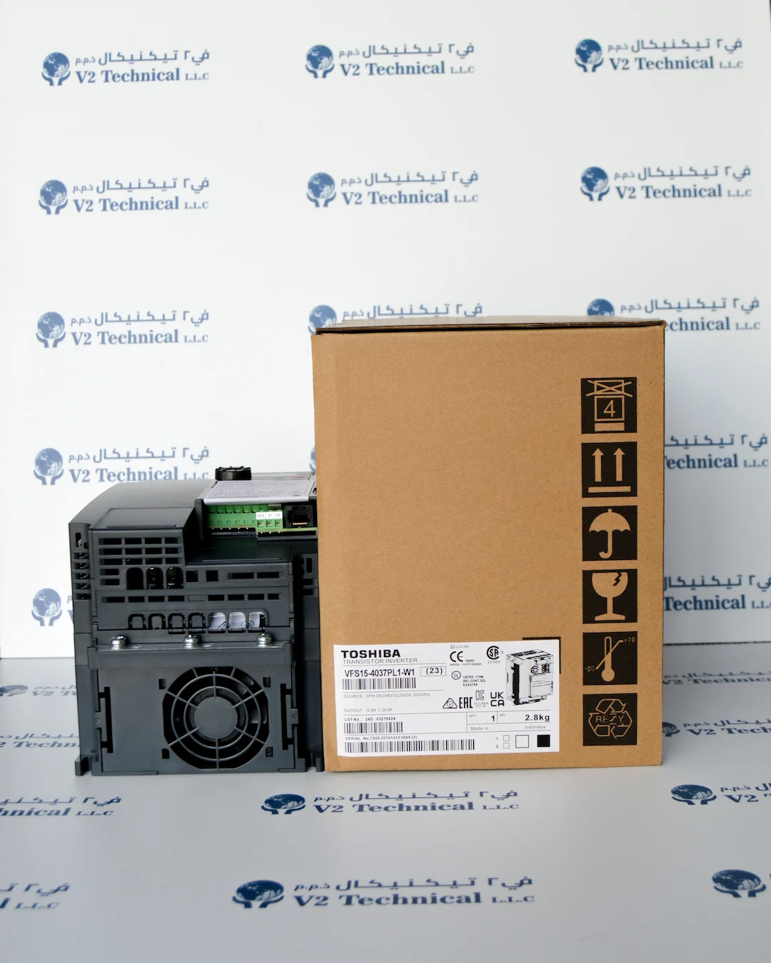 Toshiba VF-S15 S15 Microdrive 3 Phase 380-500V Marine Industrial - V2TK Shop Ajman UAE