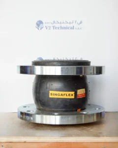 Singaflex Type EE EPDM Single Sphere Rubber Expansion Joint Flanged Marine UAE - V2 Technical LLC Ajman
