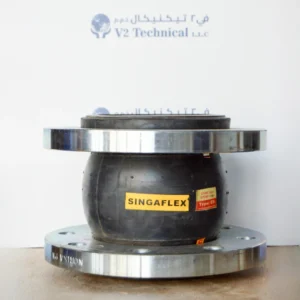Singaflex Type EE EPDM Single Sphere Rubber Expansion Joint Flanged Marine UAE - V2 Technical LLC Ajman