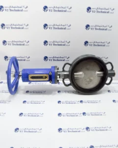 DN250 10 Inch Butterfly Valve Worm Gear OPEN SHUT Position Indicator Rubber Seat - V2TK Shop UAE