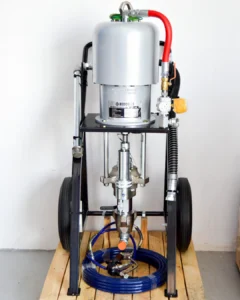 Hercules XT-56 Air-Operated Airless Paint Spray Pump Trolley Mounted Marine Coating UAE - V2 Technical LLC Ajman