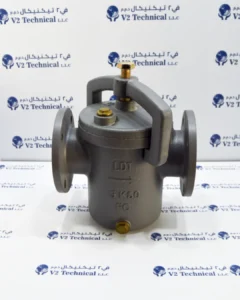 JIS F7121 Marine Cast Iron Can Water Strainer 5K 80A DN80 Flanged IMPA 872006 UAE - V2 Technical LLC Ajman