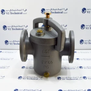 JIS F7121 Marine Cast Iron Can Water Strainer 5K 80A DN80 Flanged IMPA 872006 UAE - V2 Technical LLC Ajman