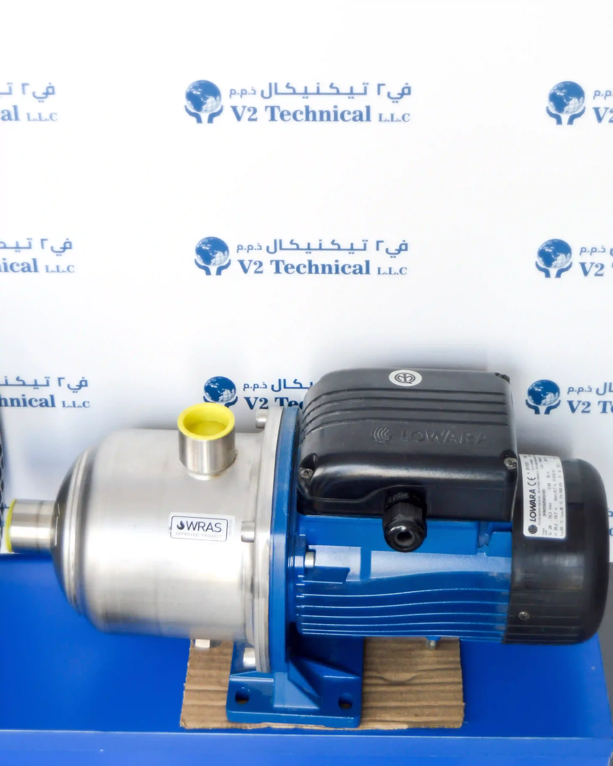 Lowara CEAM Stainless Steel Centrifugal Pump WRAS Approved Marine Freshwater UAE - V2 Technical LLC Ajman